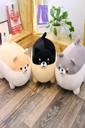 Sevimli çocuk oyuncak 40cm uğurlu başlangıç ​​doldurulmuş hayvan shiba inu peluş oyuncaklar anime corgi kawaii köpek yumuşak yastık hediyeler erkekler için 9650720