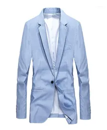 Casual Blazer Men Solid Slim Colorful Winter Stylish Dress Jacket Suit Erkek Mont Kaban Dresses Mens Wedding Clothing KK60XX14969883