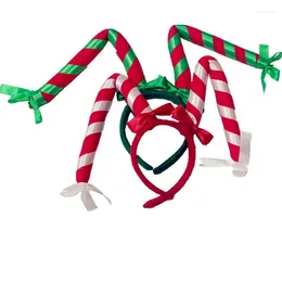 Decorazione per feste per le vacanze Forniture creative Personalità Cartoon Strip Bow Knot Head Green Childre