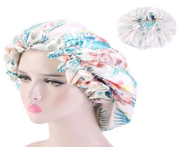 Nuove donne039s africano pattern ankara bonnet women not not dleep broining maching extra large copricapo di cesto per capelli per capelli Hat5913997