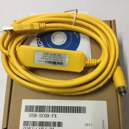 Kable PLC Kabel programowy Pobierz kabel USBSC09FX dla Mitsubishi FX1S FX1N FX2N FX3U