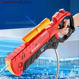 Sand Play Water Fun Gun Toys 2023 Sommer Elektrik mit 1000 ml Beutel Hochgeschwindigkeit Blaster Pool Party Kinder Unterhaltung AC138L2403 Q240413