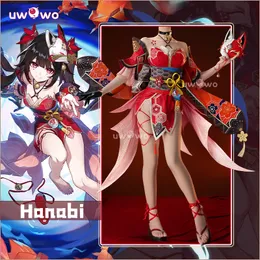 سلسلة ما قبل البيع Uwowo Collab: Game Honkai: Star Rail Sparkle Hanabi Cosplay Costume