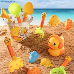 サンドプレイファンビーチおもちゃ玩具ビーチバケツシャベルビーチツールw/シャベルチルドレン夏の砂モデルセットスイミングバスおもちゃ海辺Gamel2403