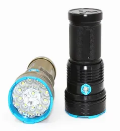 25000 Lumens Skyray King 12T6 LED Flashlamp 12 X XM-L T6 TATTICA LED portatile Flashlight Hunting Hunting Torcia Torcia1004013