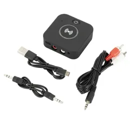 2024 Bluetooth-compatible 5.0 V5 Audio Transmitter Receiver AptX HD LL Low Latency Wireless Adapter RCA 3.5mm Aux Jack for TV PC Car for
