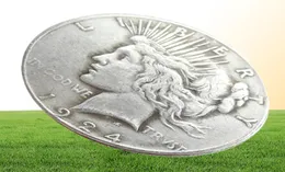 US 19231964 PSD Peace Dollar Craft Versilberte Kopiermünzen Metallstiefe Fertigungsfabrik 8626840