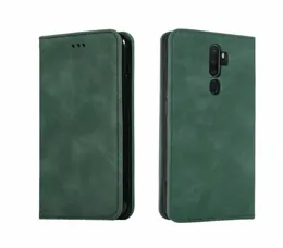 Capas de negócios magnéticos portáteis de portátil luxuosa lote de couro Flip PU para o Oppo A12 A11K8317039