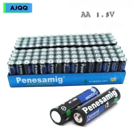 Hesap Makineleri Tedarikçisi 60pcs AA 1.5V Pil R06 R6 2A Karbon Kuru Piller Hesap Makinesi için Kullanım Fare Uzaktan Kumanda Çartı saat