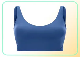 Gym tank Clothes Women039s Underwear Yoga Sports Bra Back Bodybuilding All Match Casual Push Up Align bra Crop Tops Running Fit3368663