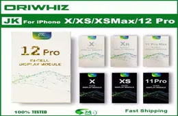 iPhoneのJKインセル画面x xr xs max 11 12 12 pro lcdディスプレイタッチスクリーンデジタイザーアセンブリなしデッドピクセル交換部品7341723