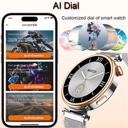 2024 New Women Men Smart Watch Screen всегда показывают время GPS 1.3 Nich Amoled 360*360 HD Smart Wwatch Женские спортивные часы для Huawei
