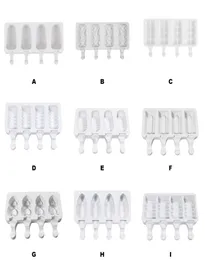 Stampi gelati in silicone stampi per lecca lecca strumenti per mottoni morso pop 4 cellule di grado 9565359