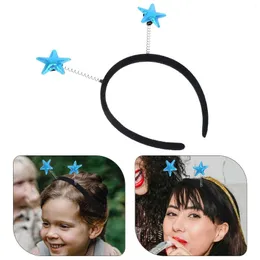 Bandanas Little Star Headband per i capelli di compleanno Festival di design originale Festival metal femminile femminile elabora