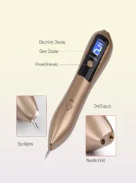 Andere Schönheitsausrüstung Plasma Pen Maulwurfentfernung Dark Spot Remover LCD Skincare Point Skin Warte Tag Tattoo Entfernung Tool3478528