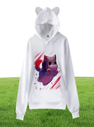 Aphmau Merch Kids Hoodie für Jungen Mädchen Harajuku Sweatshirt Streetwear Hip Hop Kawaii Katze Ohrpullover Kapuzenjacke Cosplay1857209