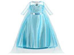 Girls Cosplay Princess Dress Diamond Costume Stage Performance Kids Clothes Snow Christmas Party Dress 310T 071001309