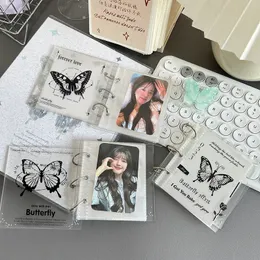 3inch Kpop Photocard Holder Idol Kpop Card Photo Album Book Binding Machine Acrylic Photo Album Collect Book Packing Supplies