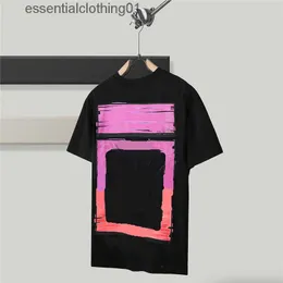 Мужские футболки Мужские дизайнерские футболки Рубашки T Roomts Luxury Tshirt Fashion Crew Nece Printed Deshate Slear Cotton Designer C240413