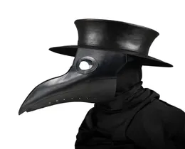 Yeni Veba Doktor Maskeler Gaga Doktor Maskesi Uzun Burun Cosplay Süslü Maske Gotik Retro Rock Deri Cadılar Bayramı Beak Mask9170764