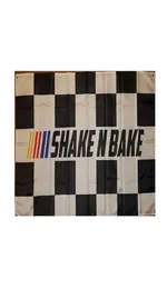 Ricky Bobby Talladega Nights Shake N Bake Flag Banner Banner College 3x5 أقدام الطباعة الرقمية 100D مع Grommets7923867