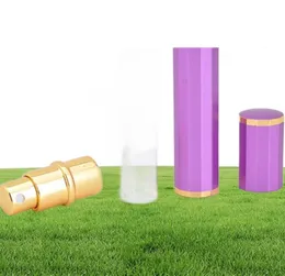 8ml Parfüm Şişeleri Prizmatik Kenar Alüminyum Şişe Doldurulabilir Mini Scentbottle Parfüm Atomizer Boş Şişe Seyahat Sprey Şişesi 6639565