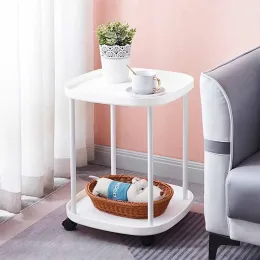 Organzizer Women Night Table Biała metalowa półka próżność nocna stoliki nocne sypialnia Kawaii Armoires de Chambre Nowoczesne meble