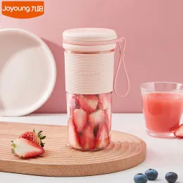 Juicers Joyoung L3C86 صانع عصير كهربائي 1500 مللي أمبير في الساعة بطارية محمولة كوب عصير عالي السرعة خلاط فاكهة طازجة 300 مل خلاط التحريك DC5V