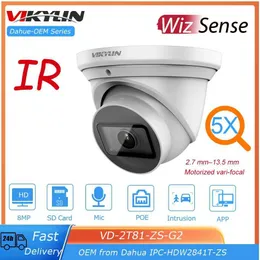 IP Kamery Vikilin Dahua OEM 8MP IR 5X Wizsense IP Camera HDW2841T-ZS Wbudowany MIC SMD Plus Security CCTV Surveillance Network Sieć 24413