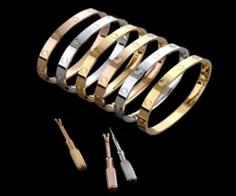 Nail Bracelet Bracelets Love Bangle Screw Bangles Armband Pulsera Hombre Bracciali Pulseras Plata Bracciale Lusso Brazalete 3298902