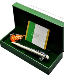 Подарки на день рождения ручки rlx брендинг Ballpoint Pen Staintery Office School Supports Напишите плавные запонки с коробкой -упаковкой 8635739