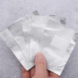 Heiße 100pcs/Bag Aluminiumfolie Nagelkunst ausweichen polnische Nagelentfernung Wickeln Nagelhandtuchgel Polnische Entferner Maniküre Werkzeug