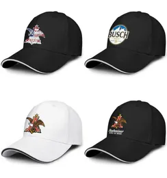 Unissex budweiser rei da cerveja Anheuser Busch Fashion Baseball Sandwich Hat Hat Golf Truck Driver Cap Bewery Logo