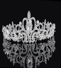 Birdal Crowns Neue Stirnbänder Haarbänder Kopfstücke Brauthochzeit Schmuck Schmuckteile Silberkristalle Strass -Perlen HT063376850