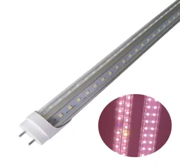 Grow Lights Dualend Powered Forescenent Tüp Yedek Bipin G13 Base LED Bitki Growlight 4ft Sera Tesisi için Raf Büyüyen Raf 2889738