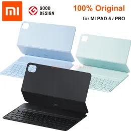 Tangentbord 100% Original Xiaomi English Tangentboard -fodral för Xiaomi Pad 5 / Mipad 5 Pro Flip Cover Keyboard för Xiaomi Mi Pad 5Pro Leather