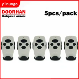 Ringe 5 Pack Doorhan -Sender 2 4 Pro Garagentor -Tor -Fernbedienungstorhan -Schlüsselbund -Fernbedienung 433 MHz für Tor und Barriere