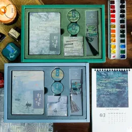 SET 1SET Blank DisketBook Diact Drawing Painting Notebook Set Sketch Book Book Supplies Birthday