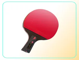 Huieson 2pcs Carbon Table Tennis Racket Set 56 -Star New модернизированный пинг -поннг -летучая мышь Венге для деревянного волокна с крышкой 8024727