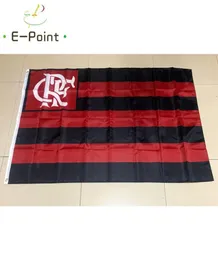 Bandiera del Brasile Club de Regatas Do Flamengo RJ 35ft 90cm150 cm Bandiera in poliestere DECORAZIONI DECORAZIONI FOLLO HOME HOME FESTIVE G5318551
