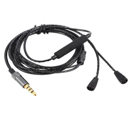 Cavo audio di ricambio jack da 35 mm con cavo per cuffie per controllo del volume per IE8 IE80 IE80082627722