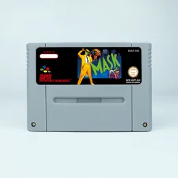 Aksesuarlar SNES EUR PAL USA için Maske Aksiyon Oyunu Kartı NTSC 16bit Oyun Konsolları Video Oyunu Kartuşu