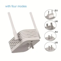 2024 5GHz WiFi Repetidor de 1200 Mbps amplificador de roteador Wi-Fi Extender de longo alcance2.4g/5.8g WiFi Signal Repeter Repeter Extender sem fio, certeza,