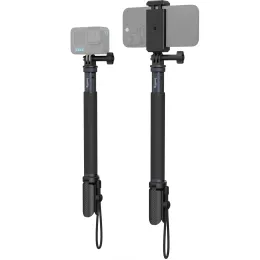 Tripods SmallRig Selfie Stick Tripod für GoPro Insta360 X3 DJI Action3 Akaso Action -Kameras mit Mobiltelefonclip für Smartphone -Halter