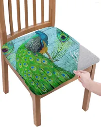 Coperture per sedie per cuscinetti per sedili retrò cuscino per sedile in legno di pavone per il soggiorno del banchetto di el banchetto