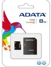 2018 Säljer 100 Real Full 16 GB 32 GB TF Memory Card Adata med SD Adapter Retail Package Dropship till USA1349297