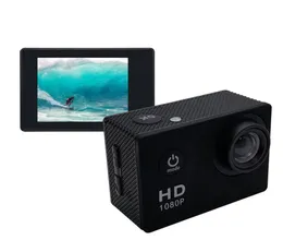 Câmeras de vídeo esportivo 1080p Full HD 30M Ação de ação à prova d'água de câmeras de vídeo com caixa de varejo Rechargable Shopfrop Multiple Color1629055