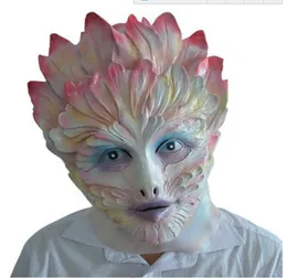 Flower Elf Latex Mask Full Face Halloween Sexiga Women Rubber Masks Masquerade Cosplay Fancyparty Costume Cosplay Props Adult Size9046399