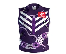 Fremantle Docker Authentic Rdzenne Guernsey Rugby S3XL014386063