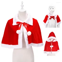 Schals Mode Kleidung Umhang Schöne Geschenk Weihnachtskostüm Kleidung Weihnachtsmann Cosplay Tragen Sie Schalparty Dress Up